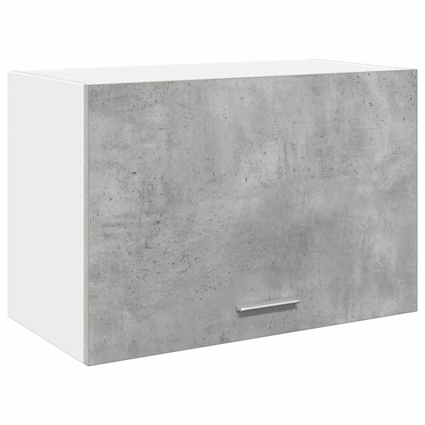 betonszürke szerelt fa függő szekrény 60 x 31 x 40 cm