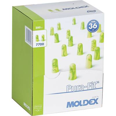 Moldex 770001 Pura-Fit Hallásvédő füldugó 36 dB eldobható 200 pár (770001)