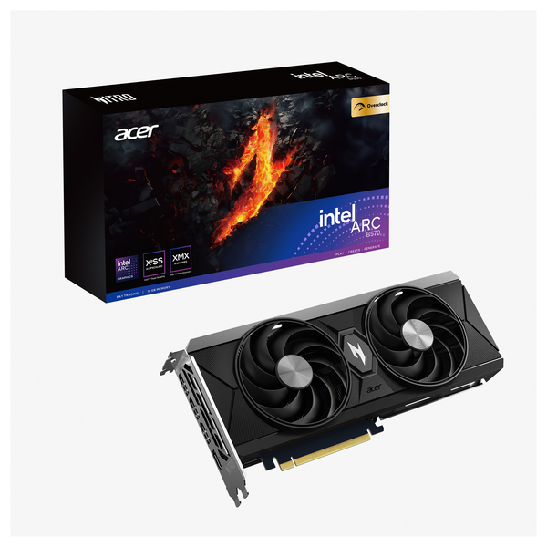 Acer NITRO Intel ARC B570 OC 10GB GDDR6 Videókártya