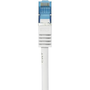 RJ45 пач кабел, мрежов LAN кабел, огнеупорен, CAT 6A S/FTP [1x RJ45 щепсел - 1x RJ45 щепсел] 10 m сив, Renkforce (RF-4145292)