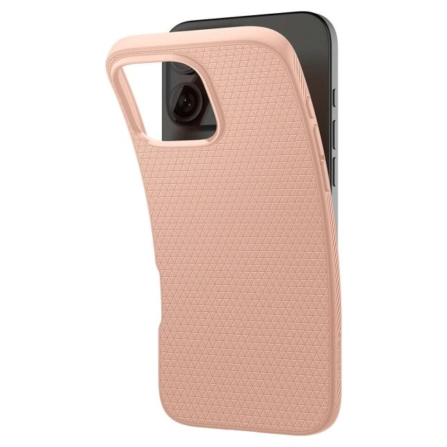 Spigen Liquid Air Apple iPhone 16 Pro Max tok, Rose Titanium - rozéarany (ACS08687) (ACS08687)