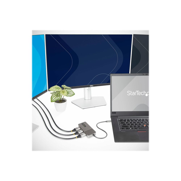 StarTech.com MST14CD123HD USB grafische adapter 3840 x 2160 Pixels Grijs