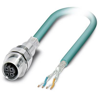 Bus system flat-type plug SACCEC-M12FSD-4CON-M16/0,5-931 1528484 Phoenix Contact (1528484)