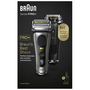 Braun Series 9 Pro+ 9565cc Wet & Dry Фолио за самобръсначка Тример Металик