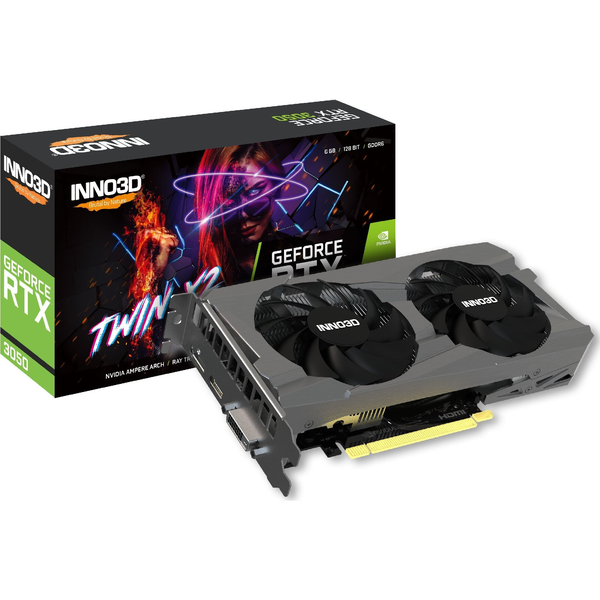 Inno3D GeForce RTX3050 6GB DDR6 Twin X2 V2
