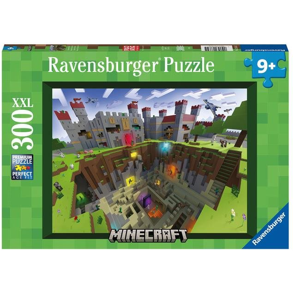 Skládačky Ravensburger Minecraft Cutaway pro děti od 9 let – 300