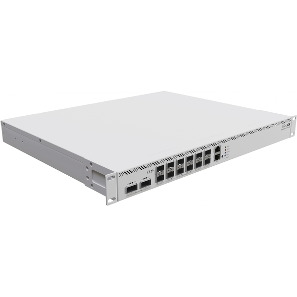 Рутер, MIKROTIK, CCR2216-1G-12XS-2XQ 16GB RAM, 12x SPF28, 2x QSFP28, Бял