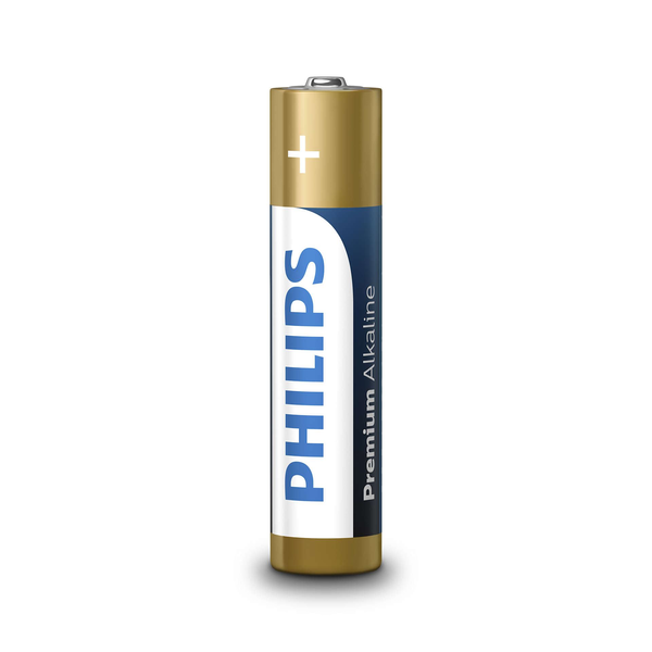 Батерии Philips Premium Alkaline AAA, 4 броя/блистер