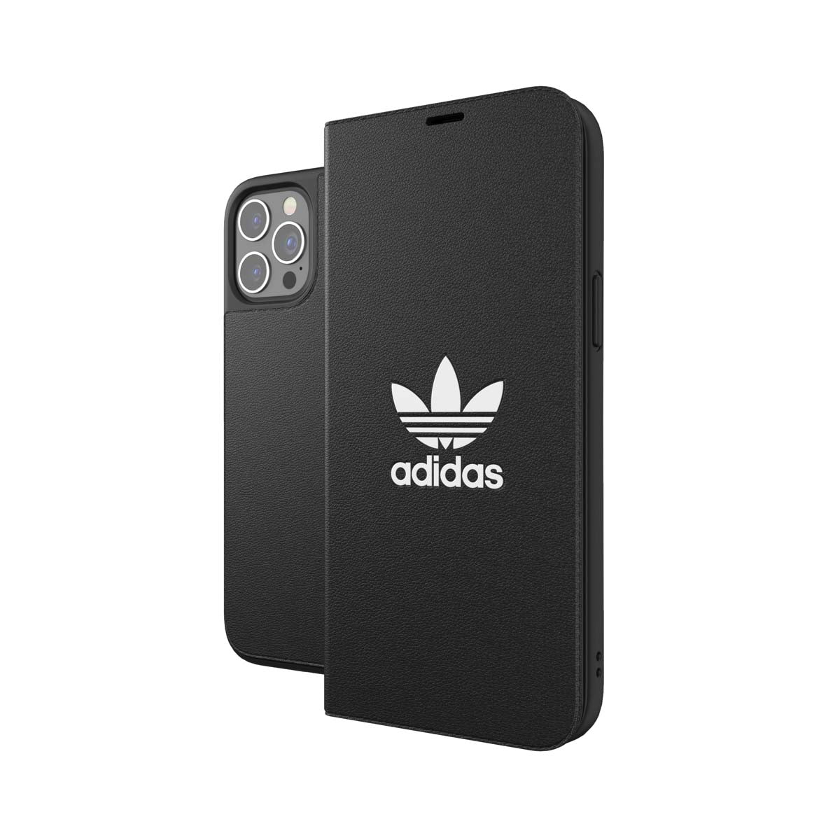 Adidas OR Booklet Case BASIC Apple iPhone 12 Pro Max Flip Tok - Fekete (42228)