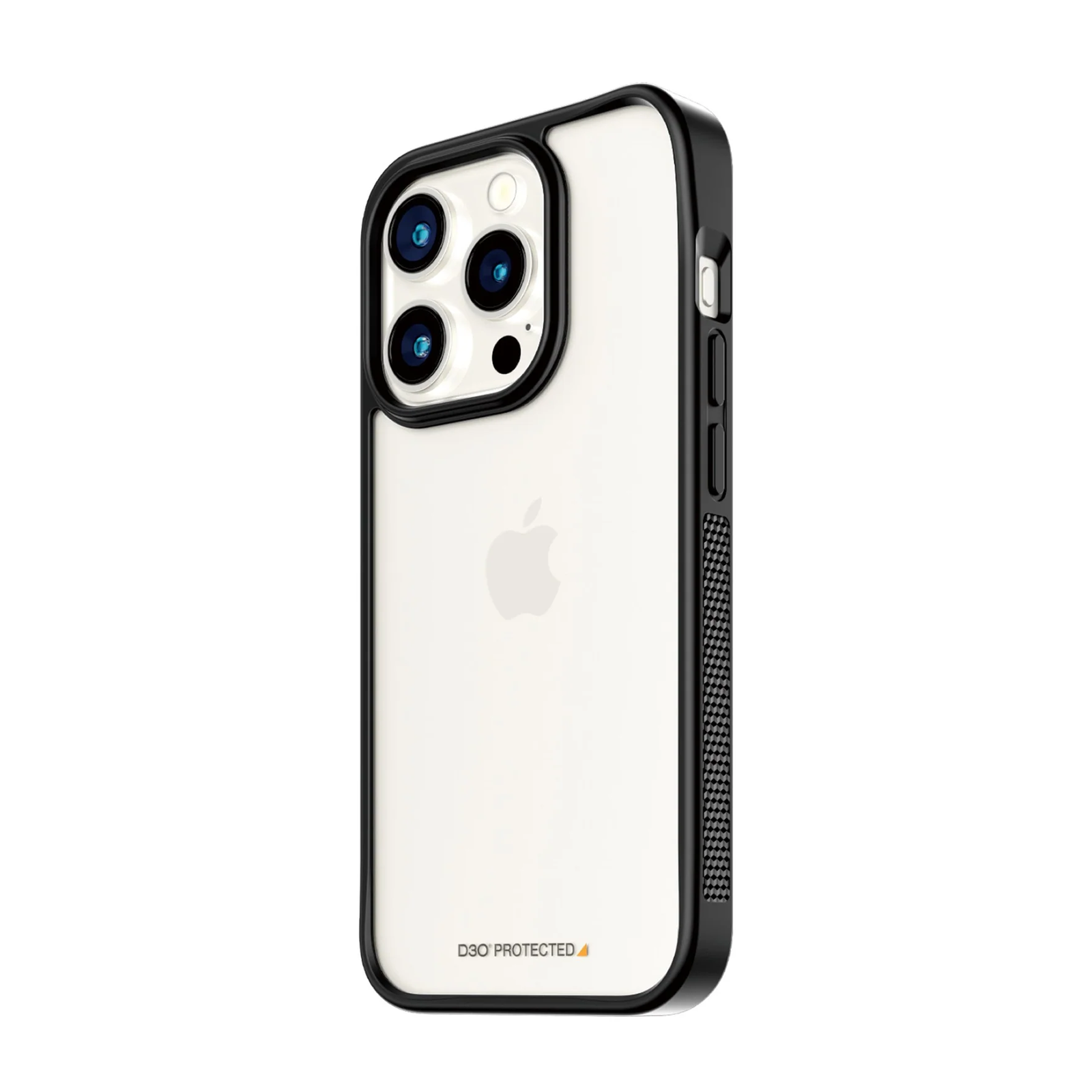 PanzerGlass D3O ClearCase Apple iPhone 15 Pro Tok - Átlátszó/Fekete (1177)