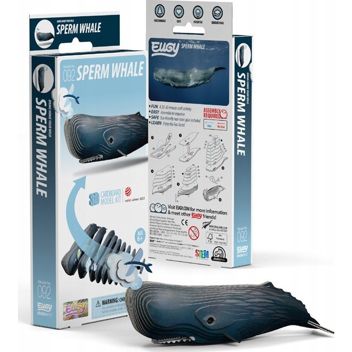 EUGY 3D puzzle játék 27 darabos Nagy ámbráscet (617866)