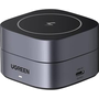 UGREEN 2-в-1 сгъваема безжична станция за зареждане, MagSafe, 15W, Qi