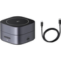 UGREEN 2-в-1 сгъваема безжична станция за зареждане, MagSafe, 15W, Qi