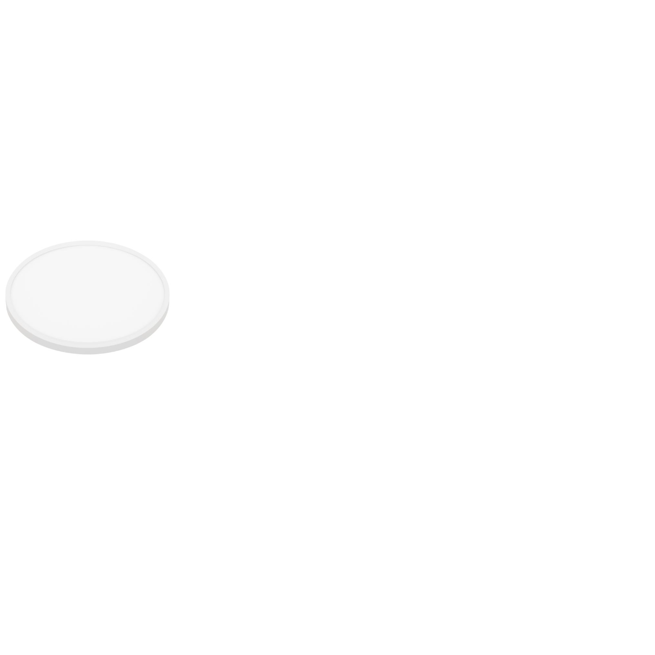 Home RCC2430 Fali / Mennyezeti Lámpa LED 24W 2500lm - Fehér (RCC2430)