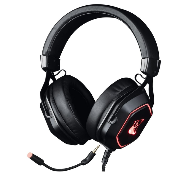 Konix 3328170279635 hoofdtelefoon/headset Bedraad Hoofdband Gamen Zwart