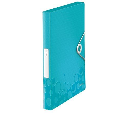 Leitz "WOW JUMBO" gumis mappa A4 jégkék (E46290051) (E46290051)