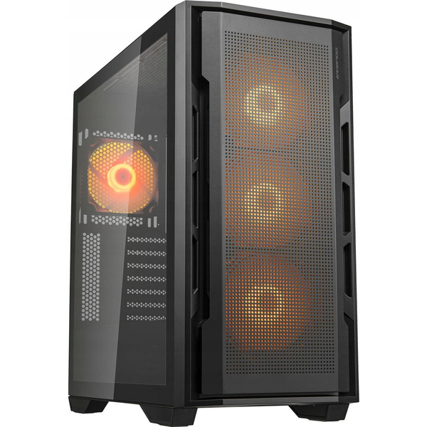 COUGAR UNIFACE RGB PC Case, Mid Tower, Black