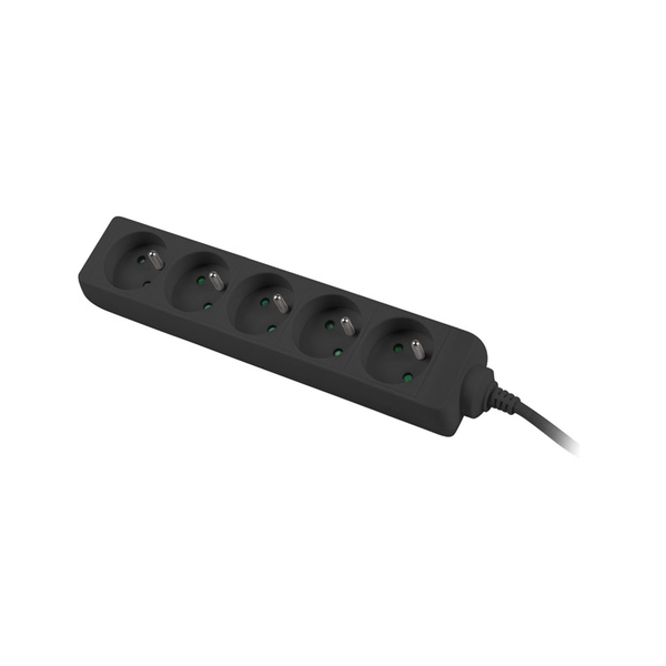 Lanberg PS0-05E-0150-BK 5-ös elosztó 1.5m
