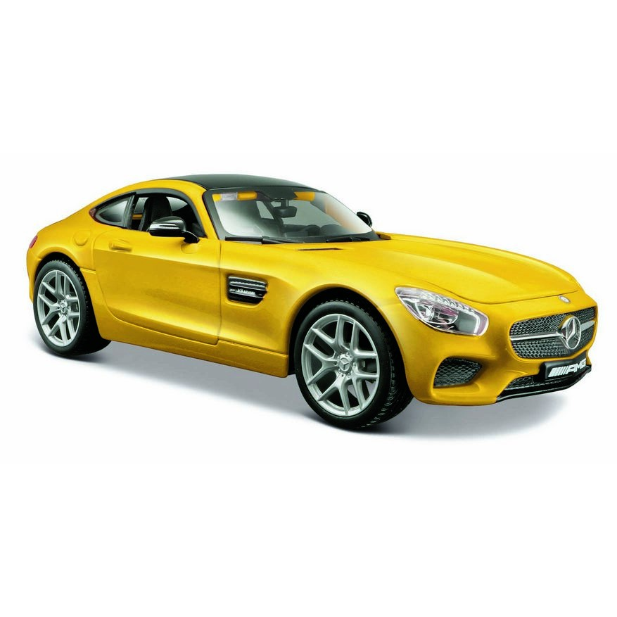 Maisto Mercedes AMG GT Sárga autó fém modell (1:24) (10131134YL)