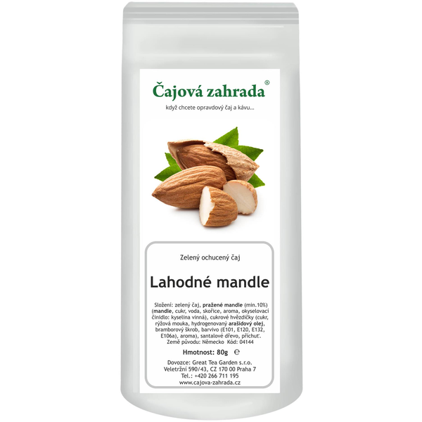 Tea Garden - Delicious almonds - green flavoured tea, 80 g