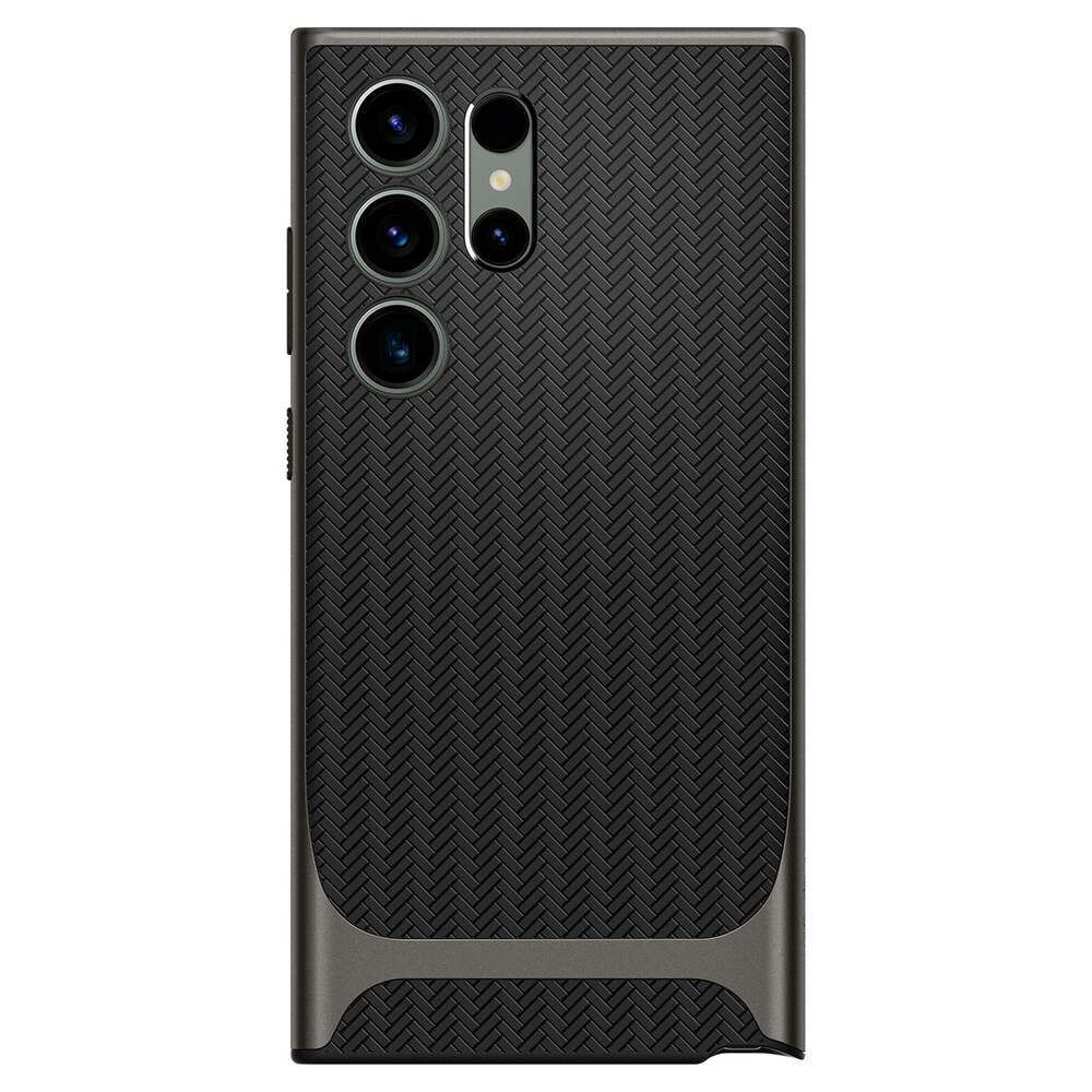 Spigen Neo Hybrid Samsung Galaxy S23 Ultra tok Gunmetal - fekete-szürke (ACS05627) (ACS05627)