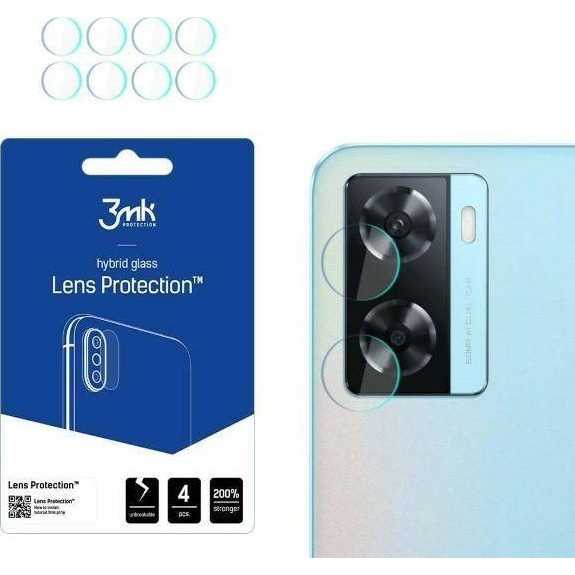 Hybridní Sklo 3MK pro Oppo A57s, 4 ks