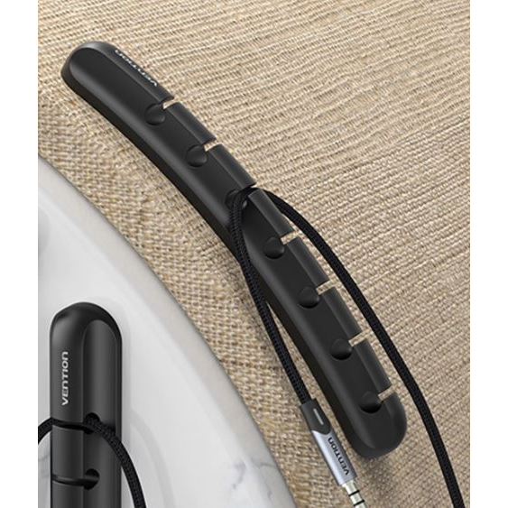 Vention KBSB0 organizer per cavi Universale Supporto per cavo Nero 1 pz