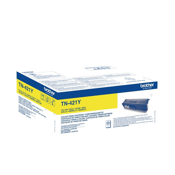 Brother TN-421Y tonerpatron 1 stk Original Gul