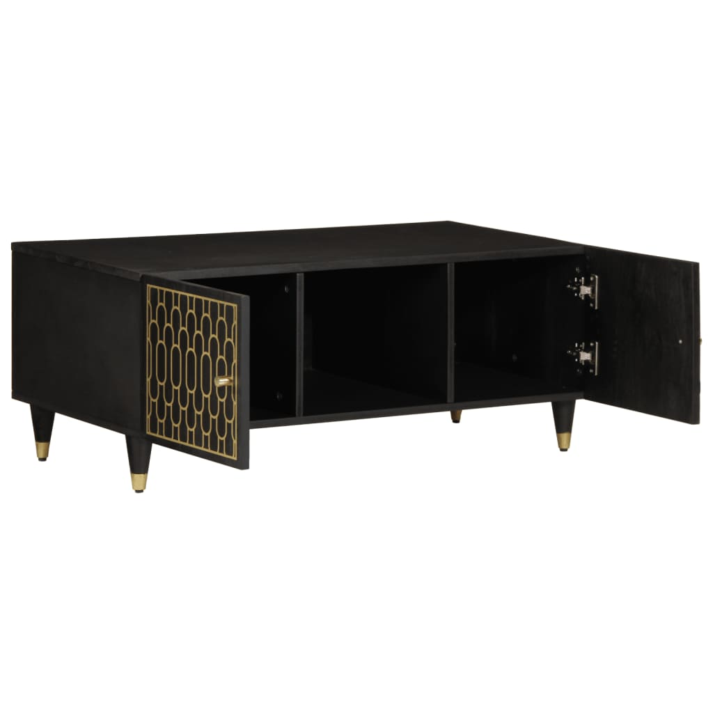 tömör mangófa dohányzóasztal 100 x 54 x 40 cm (358332)