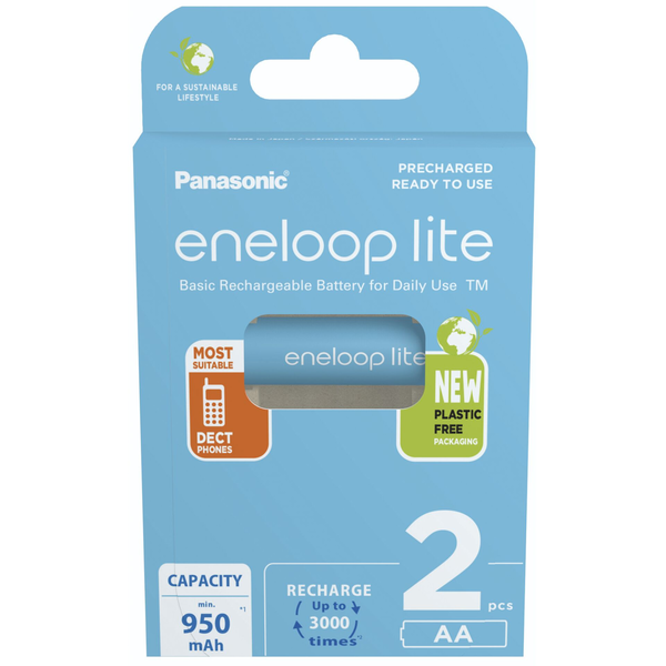 Panasonic Akumulator Lite AA / R6 950mAh 2 szt.