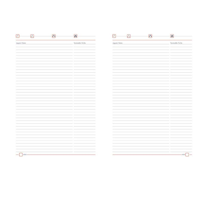 Dayliner Memphis 77 lapos B5 Tárgyalási napló (DLDTN-MEFB5TN-PS)