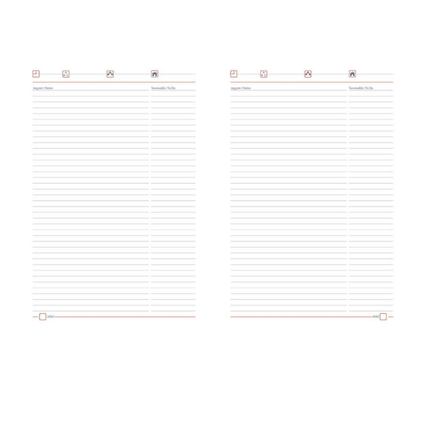 Dayliner Memphis 77 lapos B5 Tárgyalási napló