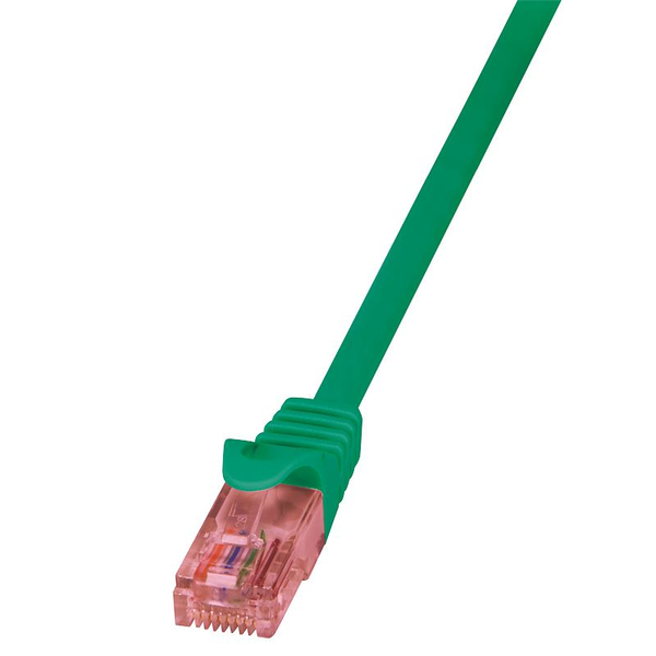 Logilink Patch Cable Cat.6 U/UTP BC green, 3,00m PrimeLine