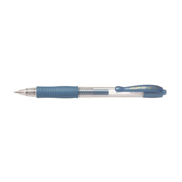 Pilot G-2 Metallic Nyomógombos Zseléstoll - 0.32 mm / Kék (BL-G2-7-ML)