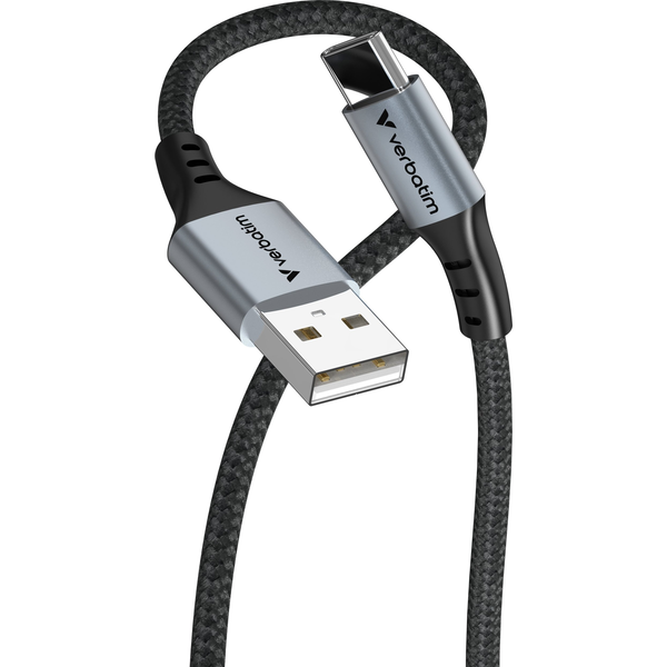 Verbatim 31843 USB-kabel USB 2.0 1,2 m USB A USB C Sort