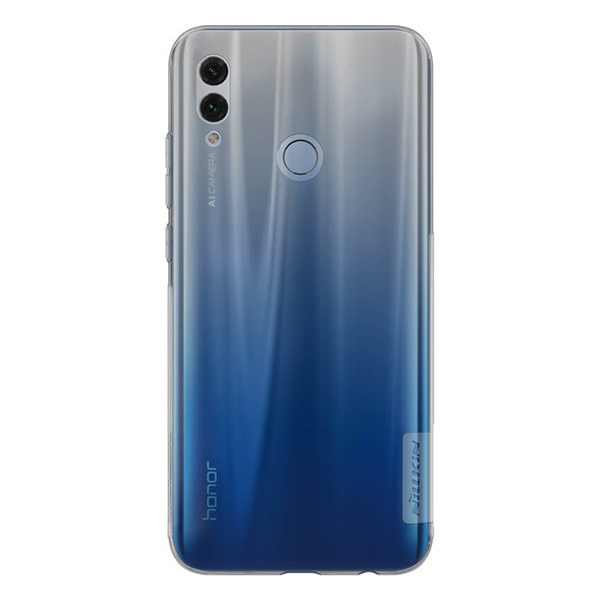 NILLKIN NATURE szilikon telefonvédő (0.6 mm, ultravékony) SZÜRKE [Honor 10 Lite]