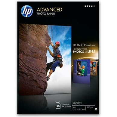 HP Glossy Photo Paper 210 g/m²-A4/210 x 297 mm/25 sht