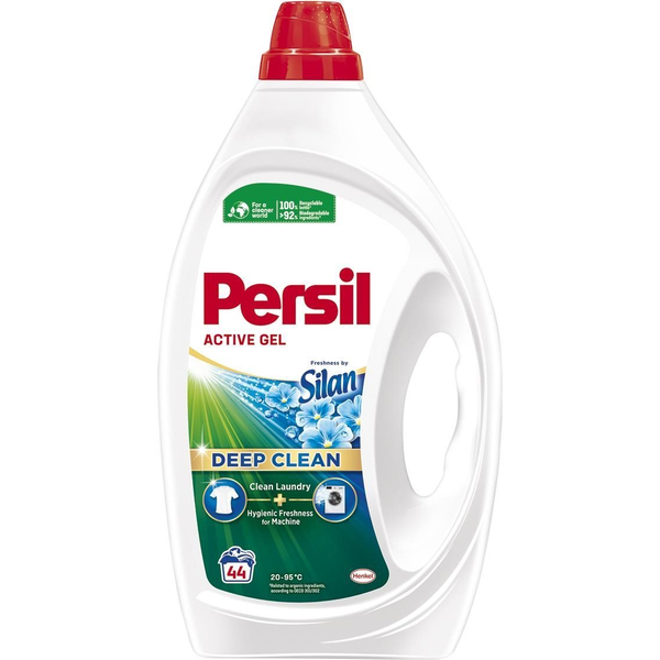Гел за пране, Persil, Свежест от Слиан, 44 пранета, 1.98 л
