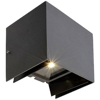 Deko Light Arcturus II (731100) LED-es fali lámpa 6 W LED Grafitszürke (RAL 7024) (731100)