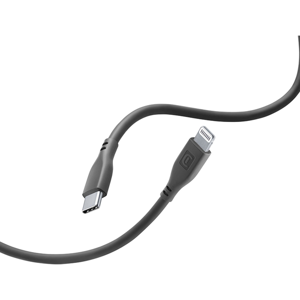 Cellularline USBDATASOFTC2LMFIK cavo Lightning 1,2 m Nero