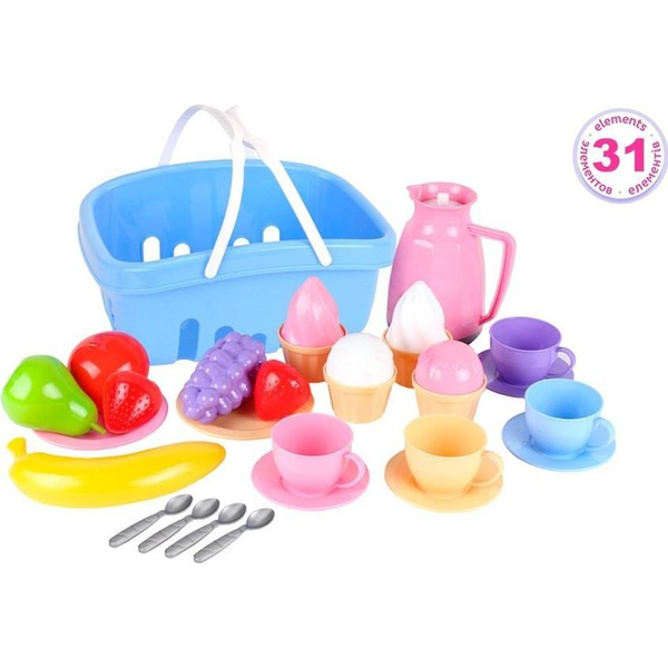 Gyümölcskosár Fagylaltos Pohár Készlet 7242