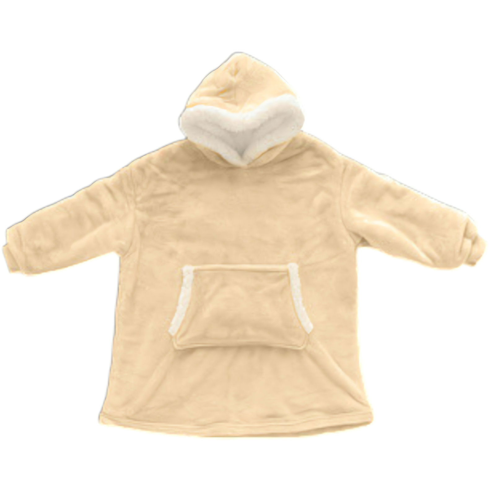 Ruhhy 26146 Televizní mikina s kapucí XXL, béžová (5900779957749)