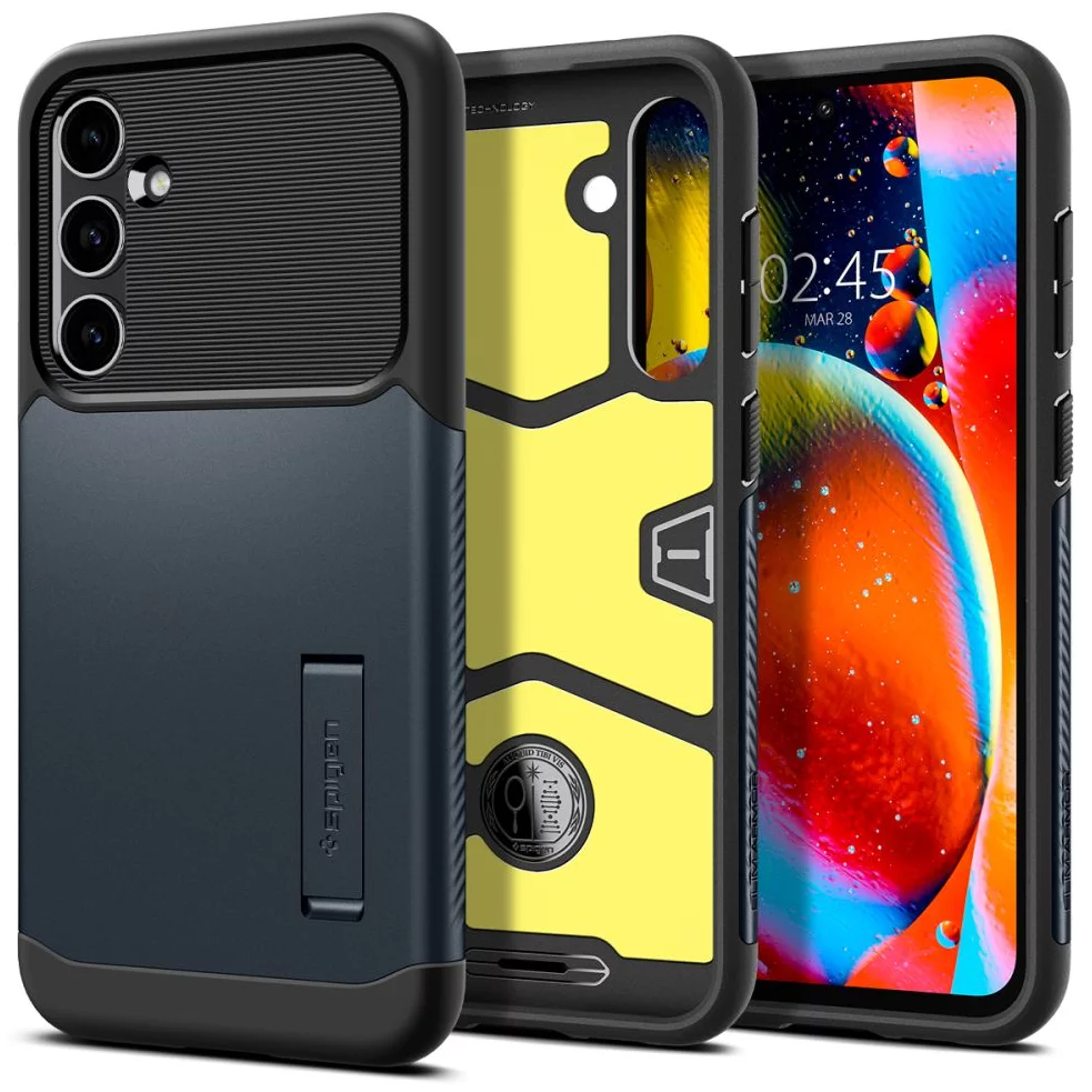 Spigen Slim Armor Samsung Galaxy S23 FE tok Metal Slate (ACS06378) (ACS06378)