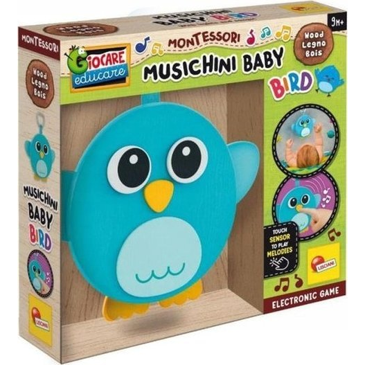 Lisciani Montessori Fa Játék - Zenélő Madár (GXP-931356)