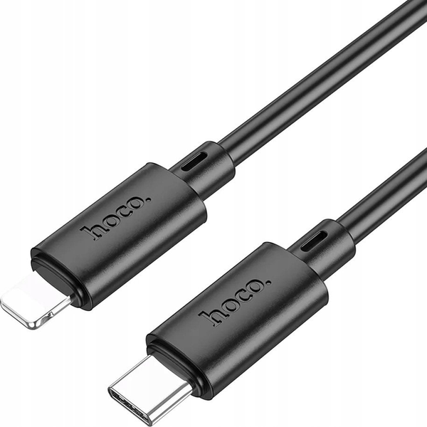 Kábel Hoco USB-C - Apple Lightning 1 m čierny