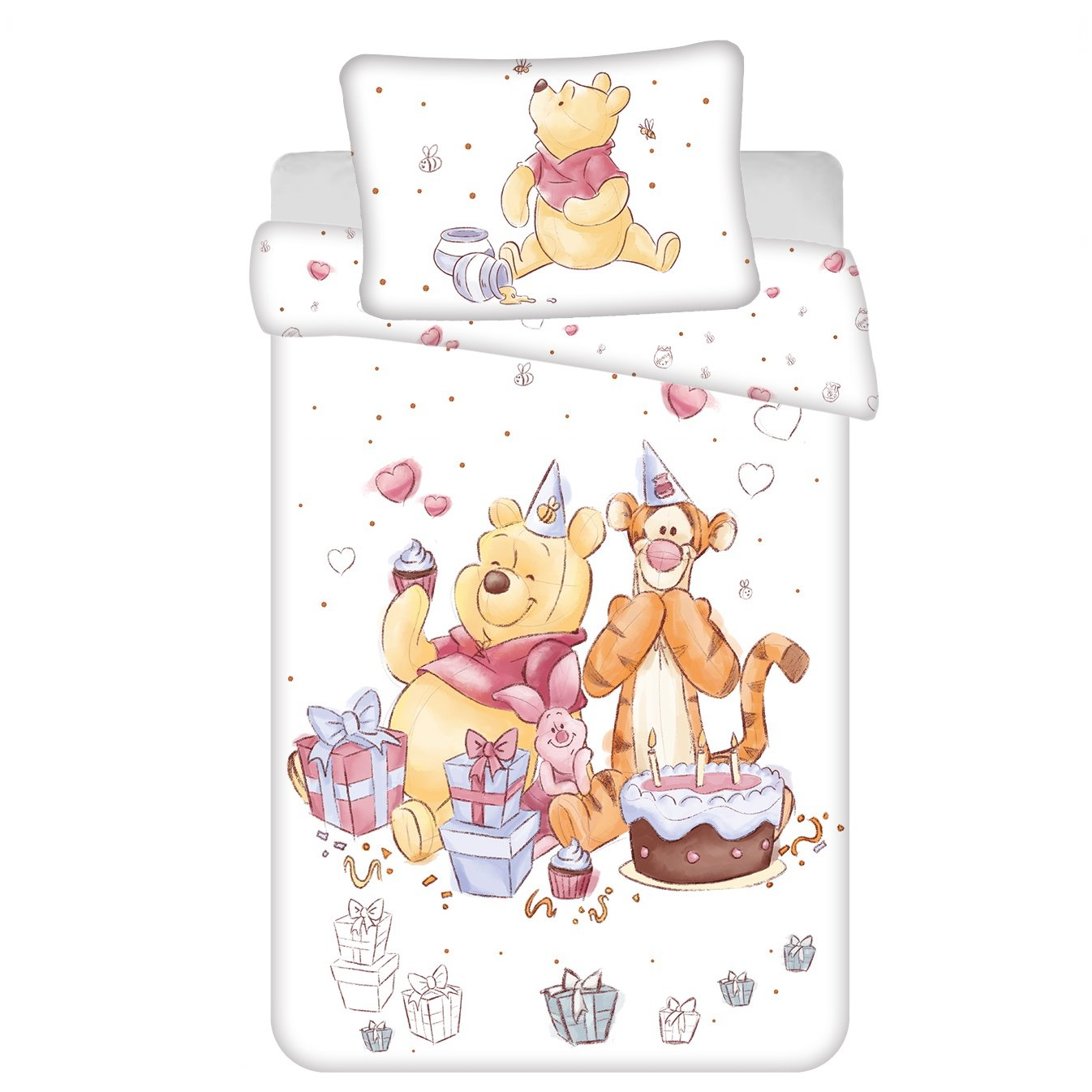 JERRY FABRICS - WTP Birthday Party, 100×135 + 40×60 cm (8592753039427)