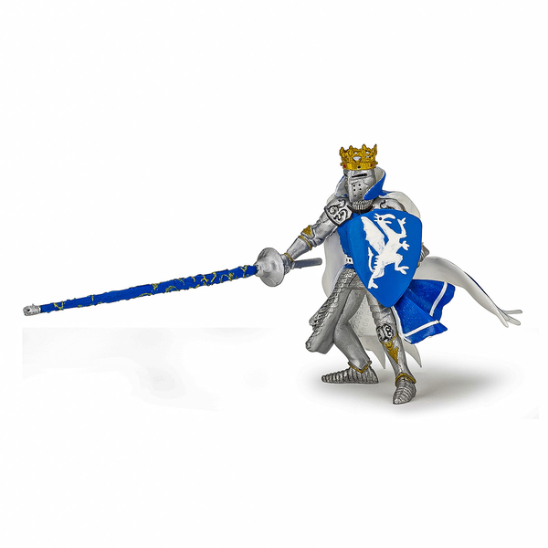 PAPO KING FIGURINE WITH BLUE DRAGON COAT