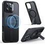ESR Boost Flickstand Case (HaloLock) iPhone 16 Pro Frosted Black tok