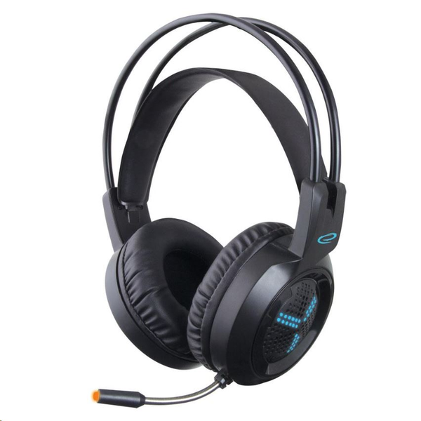 Esperanza EGH410 ASGARD Gaming fekete mikrofonos fejhallgató