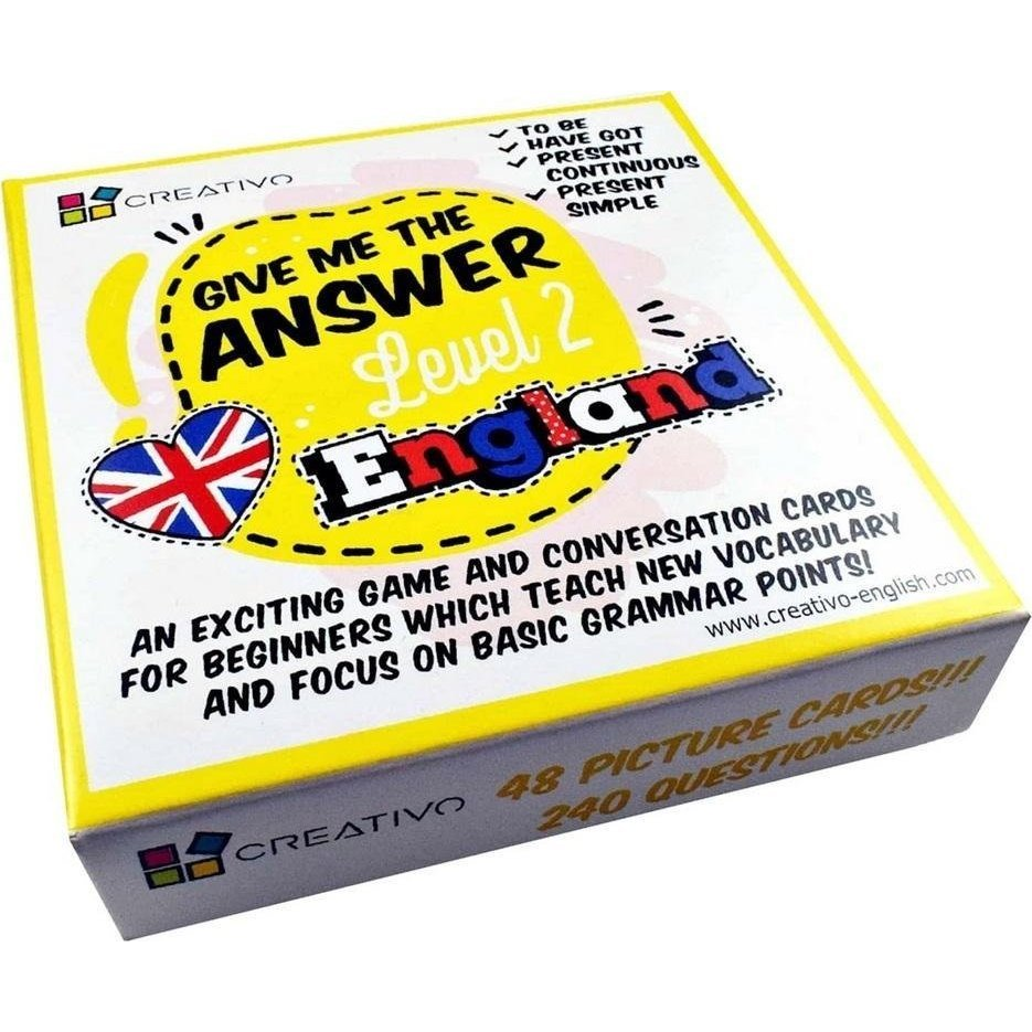 Give Me The Answer Conversation Cards - Level 2 (527607)